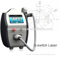 Professional Q - swiched Nd Yag Laser Tattoo Removal Machine with 1 Year Warranty